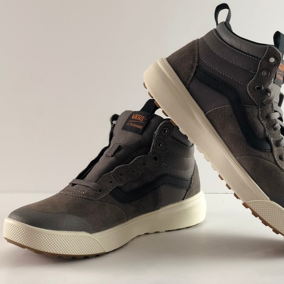 NWT Vans UltraRange HI MTE Pewter Skate Shoes - Picture 4 of 8